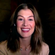 VIDEO: Rosamund Pike Talks About Her GOLDEN GLOBE Nomination on JIMMY KIMMEL LIVE!