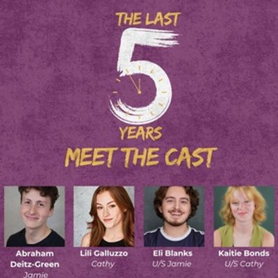 Cast and Creative Team Set for THE LAST FIVE YEARS at Oil Lamp Theater