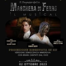 Feature: IL RAGAZZO DALLA MASCHERA DI FERRO IL MUSICAL al TEATRO MONTEVERDE