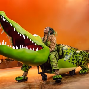 THE ENORMOUS CROCODILE Comes to Darlington Hippodrome in April