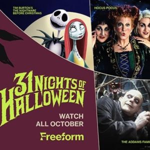 Freeform’s '31 Nights of Halloween' Lineup to Include SWEENEY TODD, HOCUS POCUS, &…