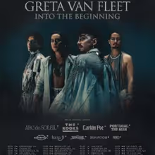 Greta Van Fleet to Launch INTO THE BEGINNING Tour 2027