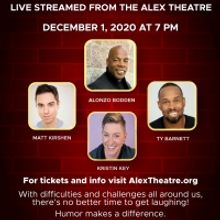 Glendale Arts Giving Tuesday Show LAUGH IT OFF Will Benefit The Alex Theatre & Featur