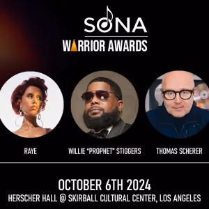 2024 Sona Warrior Awards To Honor Willie “Prophet” Stiggers, Andrea Martin, Thomas…