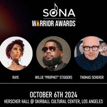 2024 Sona Warrior Awards To Honor Willie “Prophet” Stiggers, Andrea Martin, Thomas…
