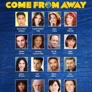 Full Cast Set for COME FROM AWAY at La Mirada Theatre