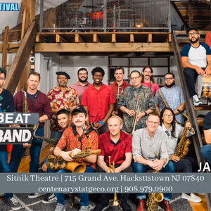 Big Beat Big Band Comes to Centenary Stage Company as Part of the Winter Thaw Music…