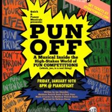 PUN-OFF: A Musical Inside The High-Stakes World Of Pun Competitions Announced At SF S