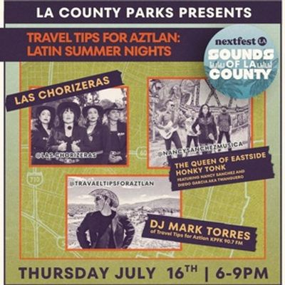 Free Outdoor Concert At Belvedere Community Regional Park Hosted By LA County Parks