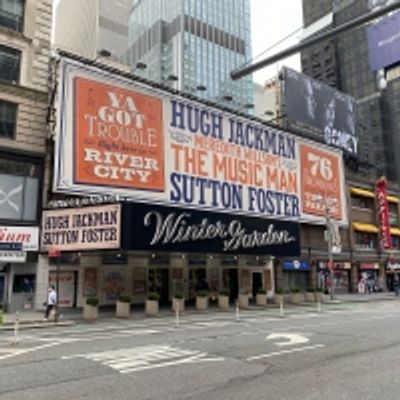 Up on the Marquee: THE MUSIC MAN Prepares for Broadway's Return at the Winter Garden Theater