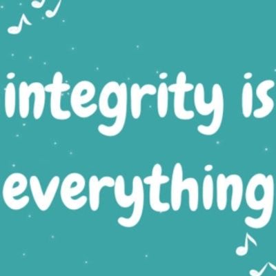 Student Blog: Integrity is Everything