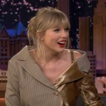 VIDEO: Watch Taylor Swift's Hilarious Post-Surgery Video on THE TONIGHT SHOW WITH JIM