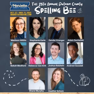 THE 25TH ANNUAL PUTNAM COUNTY SPELLING BEE Comes to Marietta Theatre Company in…
