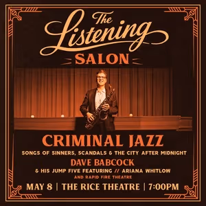 LISTENING SALON: CRIMINAL JAZZ Will Bring Prohibition-Era Jazz Noir to Edmonton