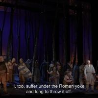 Video: Watch 'Ah! Del Tebro Al Giogo Indegno' From NORMA at The Met