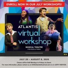 Atlantis Virtual Workshops for Kids and Teens Return This Month