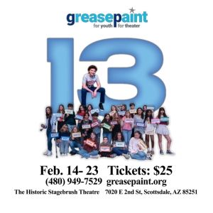 Greasepaint Youtheatre Will Present 13