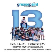 Greasepaint Youtheatre Will Present 13