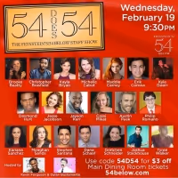 BWW Interview: The 54 Below Staff of 54 DOES 54: THE FEINSTEIN'S/54 BELOW STAFF SHOW…