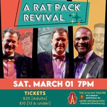 A RAT PACK REVIVAL is Coming to The Avalon Theatre in March