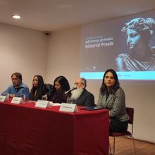 Recibe Hortensia CarraSco Santos El XVII Premio De Poesía Editorial Praxis Por Poli