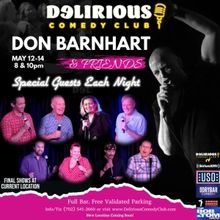 Don Barnhart's Delirious Comedy Club Wraps Up Final Week At Current Location