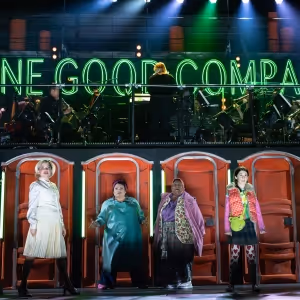 Photos: URINETOWN Starring Jordan Fisher, Rainn Wilson And More At City Center