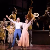 VIDEO: Hugh Jackman Celebrates Sutton Foster's Drama League Awards Win with Curtain… Video