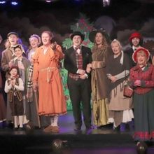 Cast Set for A CHRISTMAS CAROL Off-Broadway at the Players Theatre