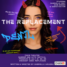 THE REPLACEMENT to Premiere at Chain Theatre's Summer One-Act Festival