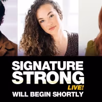 VIDEO: Watch Alex Brightman, Solea Pfeiffer & Teal Wicks on SIGNATURE STRONG LIVE!