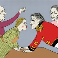 Ken Fallin Draws the Stage - A TOUCH OF THE POET