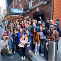 PHOTO: MRS. DOUBTFIRE Cast Reunites at the Sondheim Theatre