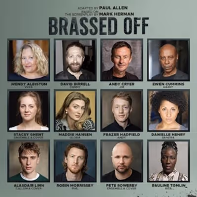 Full Cast Set for Amy Leach's BRASSED OFF at Leeds Playhouse