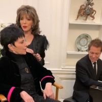 VIDEO: Liza Minnelli and Joan Collins Sing an Impromptu Duet Accompanied by Michael F