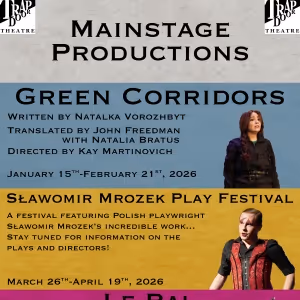 Trap Door Theatre Unveils 2025–2026 Season Featuring U.S. Premiere of GREEN CORRIDORS and More
