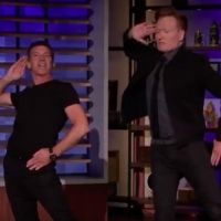 VIDEO: Antonio Banderas Teaches Conan Choreography From A CHORUS LINE Video