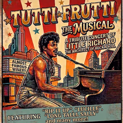 Dedrick Weathersby to Bring TUTTI FRUTTI: THE MUSICAL – THE CONCERT VERSION to Livermore