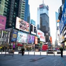 Times Square Billboards Will Go Dark on Wednesday in Support of Restaurants, Hospital