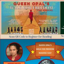 Frank Silvera Writers' Workshop to Present QUEEN OPAL'S WALK FOR FREEDOM Virtual Read