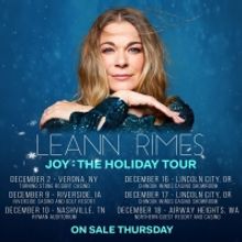 LeAnn Rimes Announces Nationwide JOY: THE HOLIDAY TOUR
