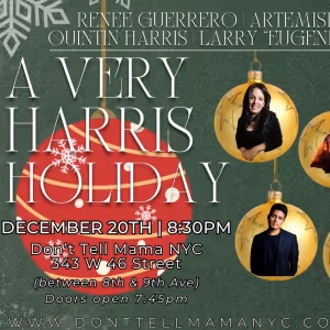A VERY HARRIS HOLIDAY Returns To Don't Tell Mama Next Week