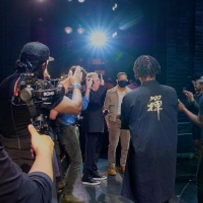 VIDEO: John Legend Visits the Cast of AIN'T TOO PROUD