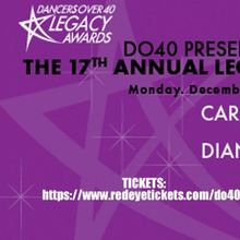 Dancers Over 40 to Host 17th Annual Legacy Awards and Holiday Dinner
