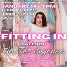 Lexi Schreiber to Present NYC Premiere of FITTING IN: TALES OF THE FAT INGENUE at Don