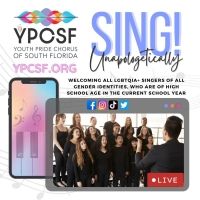 Gay Men's Chorus Of South Florida Announces The Launch Of Youth Pride Chorus Of…