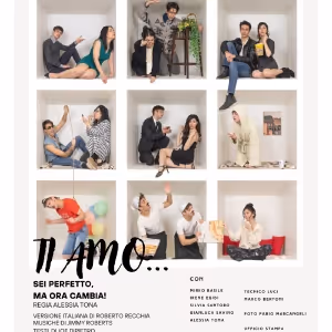 Previews: TI AMO SEI PERFETTO, MA ORA CAMBIA! allo SPAZIO ARTEATRIO