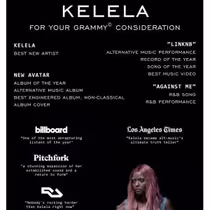 Kelela Submits NEW AVATAR for GRAMMY Consideration