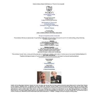 Learn the Art of Developing Multifaceted Characters in Athens, Greece Through…