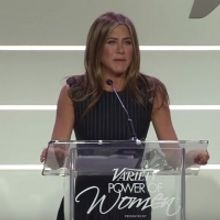 VIDEO: Jennifer Aniston Gives Speech at Variety's Power of Women Luncheon